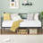 Metal Platform Sofa Bed Frame With Heavy Castor Metal Slats-296103762