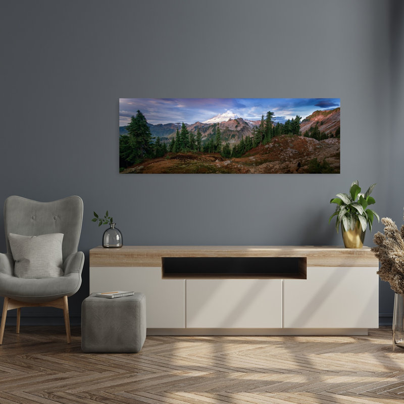 «Majestic Mountain Panorama», H 48 po x l 16 po