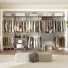 Seward 154'' Heavy Duty Closet System with 2 Drawers, 8 Hanging Rods & 6 Reversible Shelf Towers,