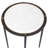 Uttermost Wren Round White Marble Accent Table