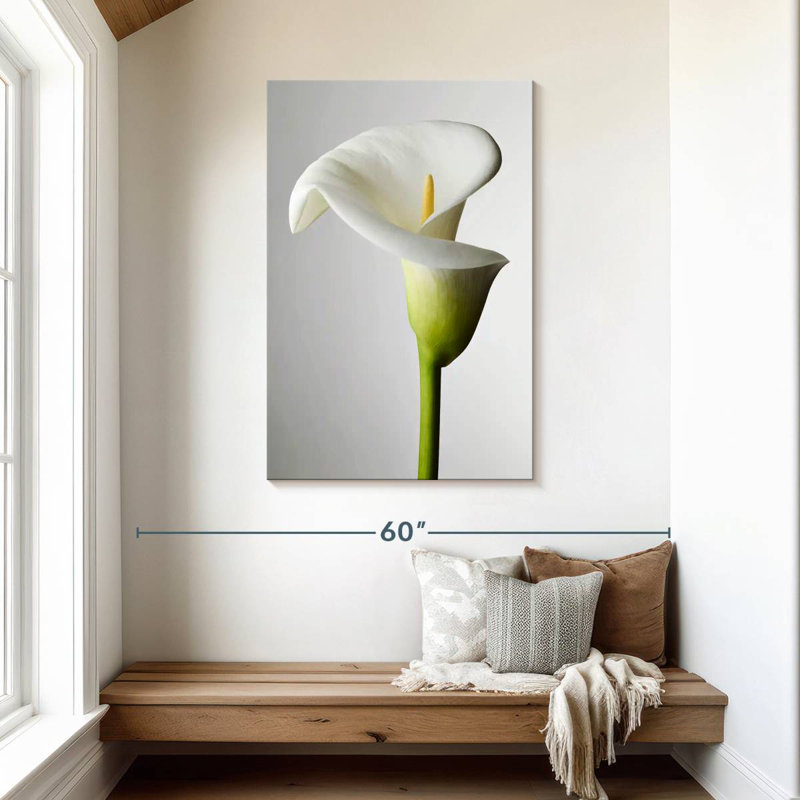 Harnek Fresh Calla Lily, 45" H x 30" W