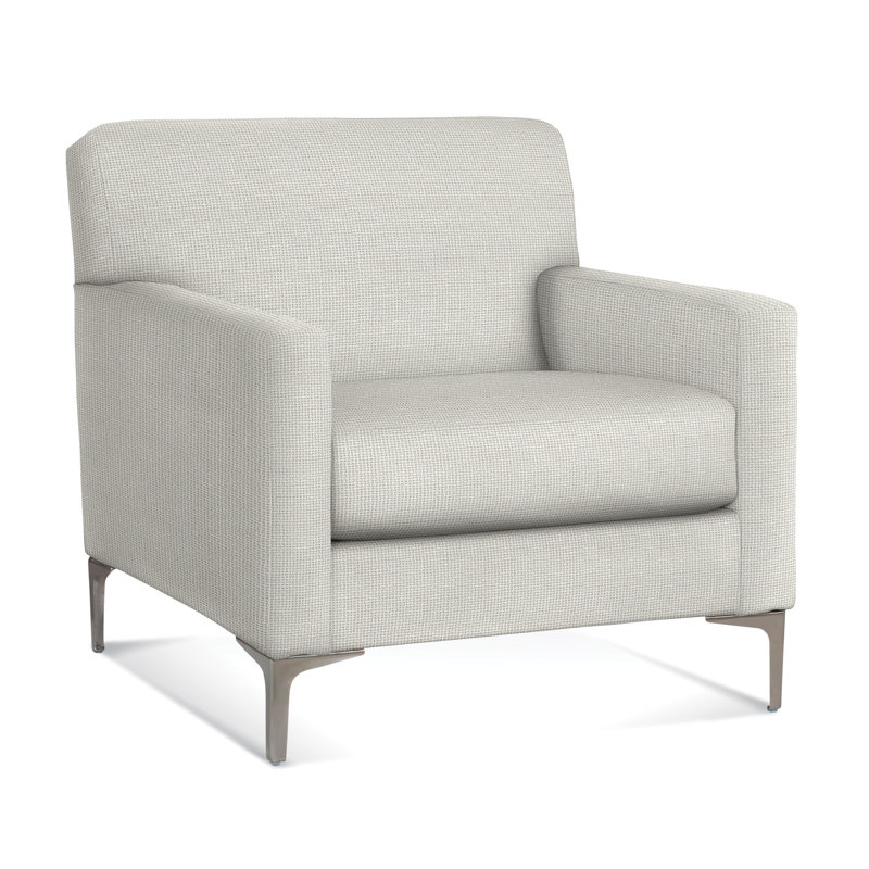 Tampa Upholstered Armchair, Vanilla Crypton Performance; 0822-91
