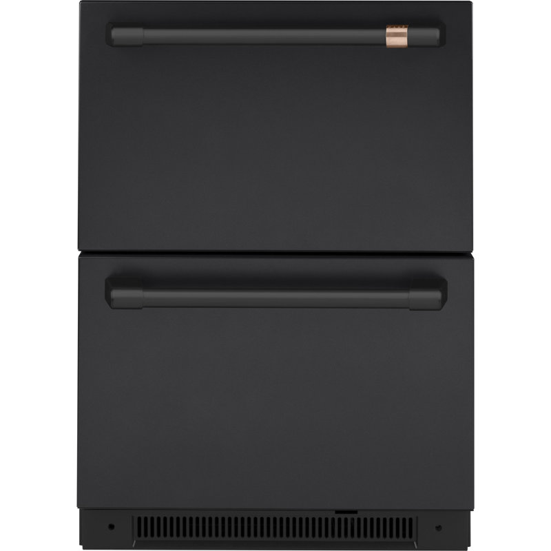 Double Drawer Handle Kit, Flat Black