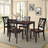 Ambriah 4 - Person Dining Set, 5-Piece Dining Table Set Home Kitchen Table and Chairs Wood Dining Set-603423599-641720464