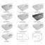 Ensemble de meuble-lavabo double 72 po Flavell-1253668987-1253668979