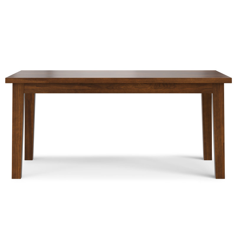 Eastwood 66" Walnut Contemporary Rectangular Dining Table