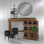 Console de 31 po de hauteur en bois-1740141815