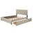 Queen Size Tufted Platform Bed With Drawers And Tr Upholstered Platform Storage Bed-75165450