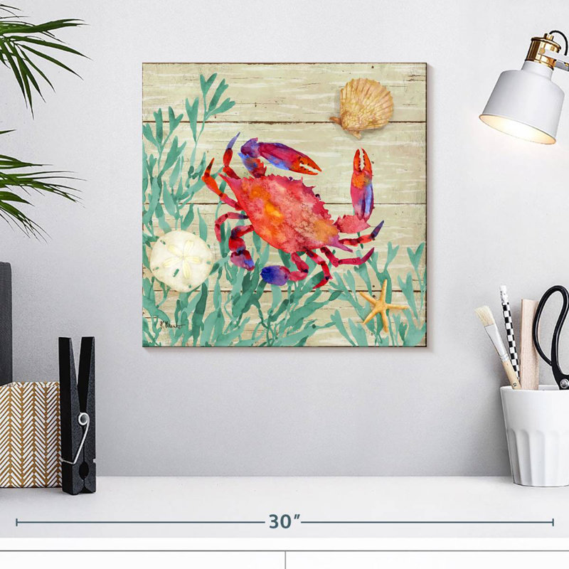 Brampt Seagrove Crab II, 16" H x 16" W