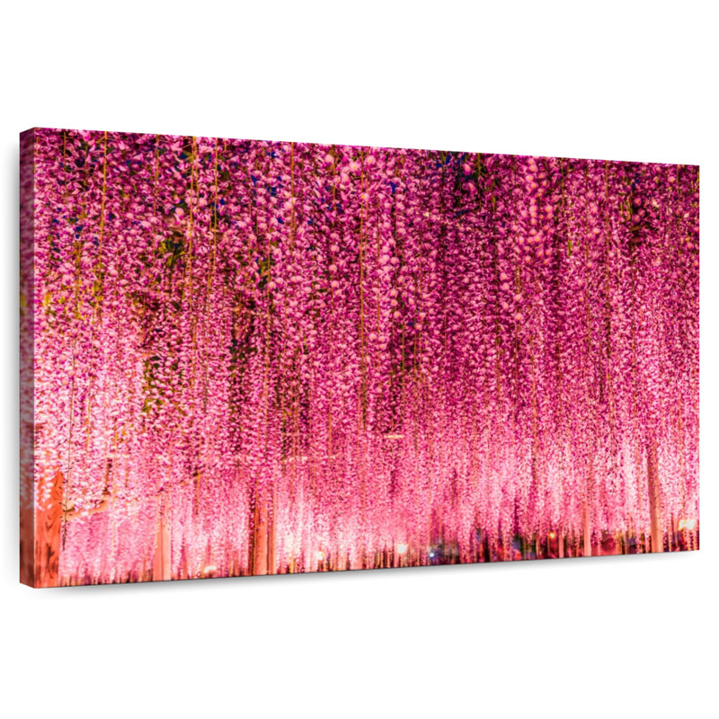 Cascading Wisteria, 24" H x 36" W