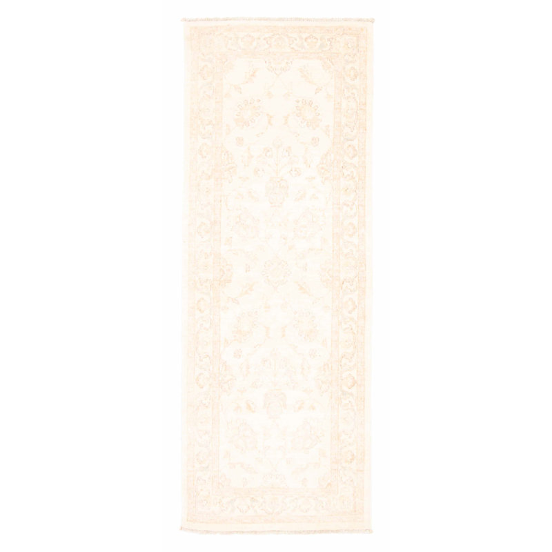 Tapis crème Peshawar Oushak 2 pi 6 po x 6 pi 5 po