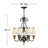 Plantation 7-Light Pineapple Chandelier-939049274