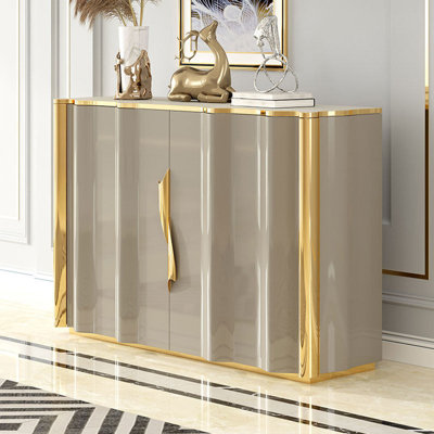 Modern Luxury-Inspired Entry Cabinet