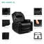 Faux Leather Heated Massage Chair