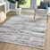 Anandita Stripe Blue Area Rug