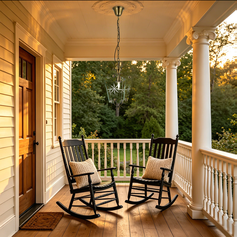 Vintage Decorative 1-Light Outdoor Pendant