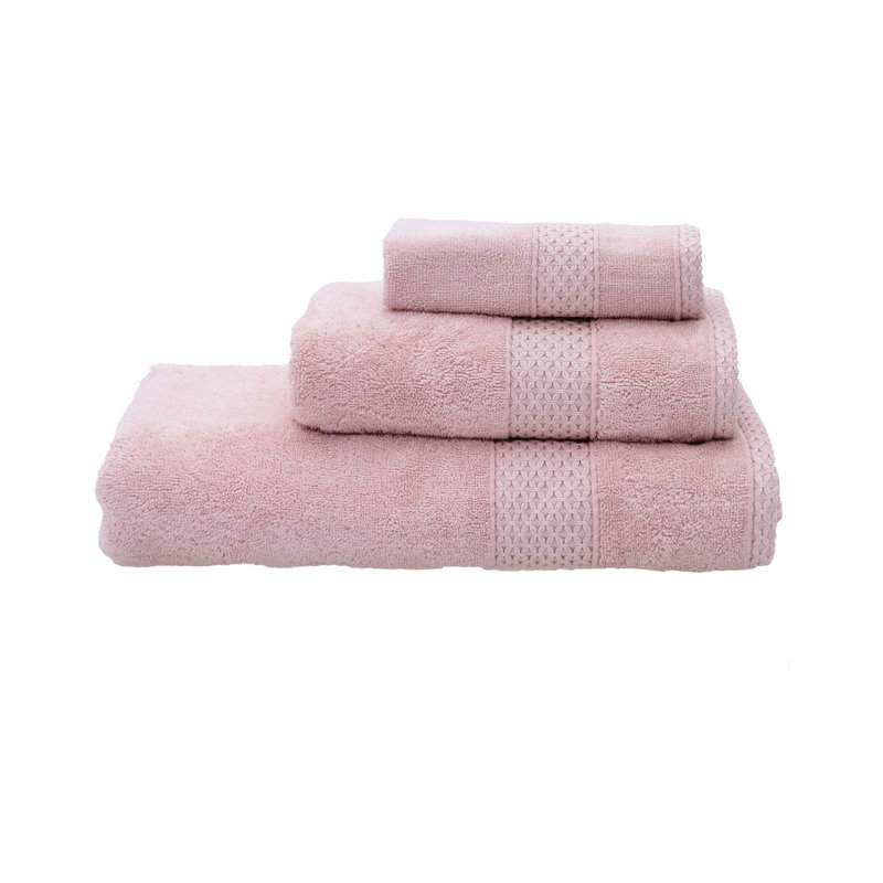 Aaidah Plush Bath Towel, Pink