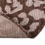 Tapis intérieur / extérieur en polypropylène tissé à la machine brun / beige-1148342554