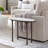 Uttermost Ata Dark Bronze Accent Table