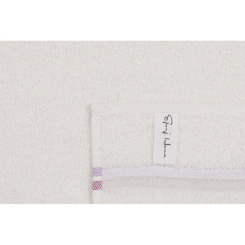 Ensemble de serviettes 6 pièces Sumayyah, Lilas / mauve / blanc