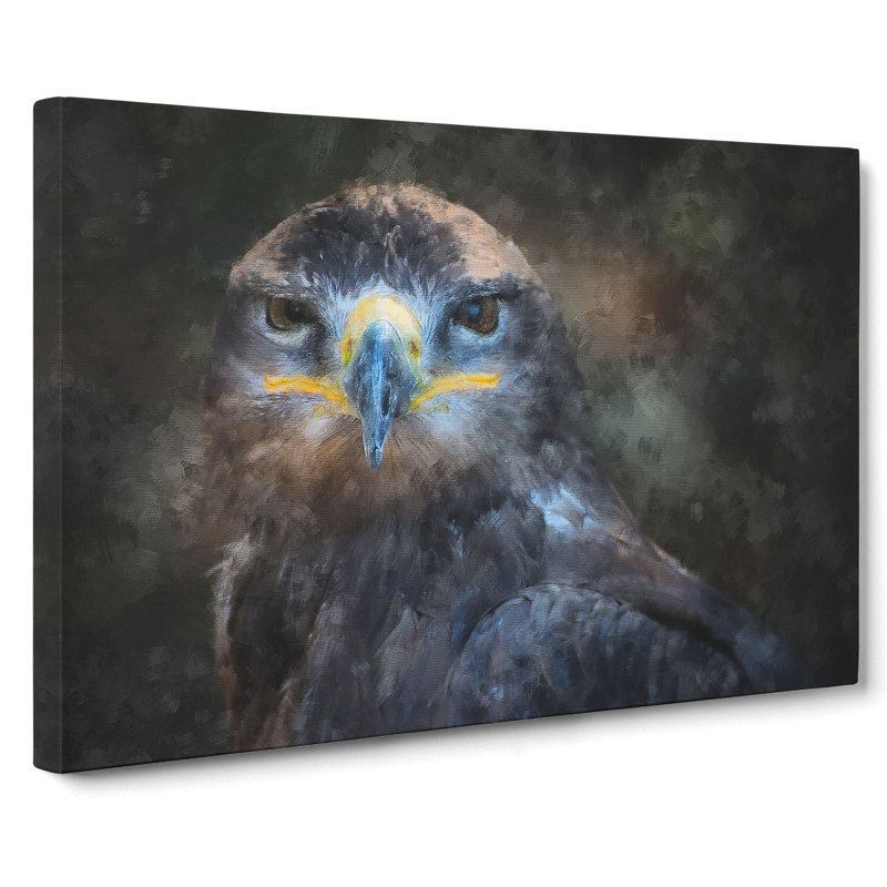 Golden Eagle Vol.1 - Wrapped Canvas, 40cm H x 60cm W x 3cm D