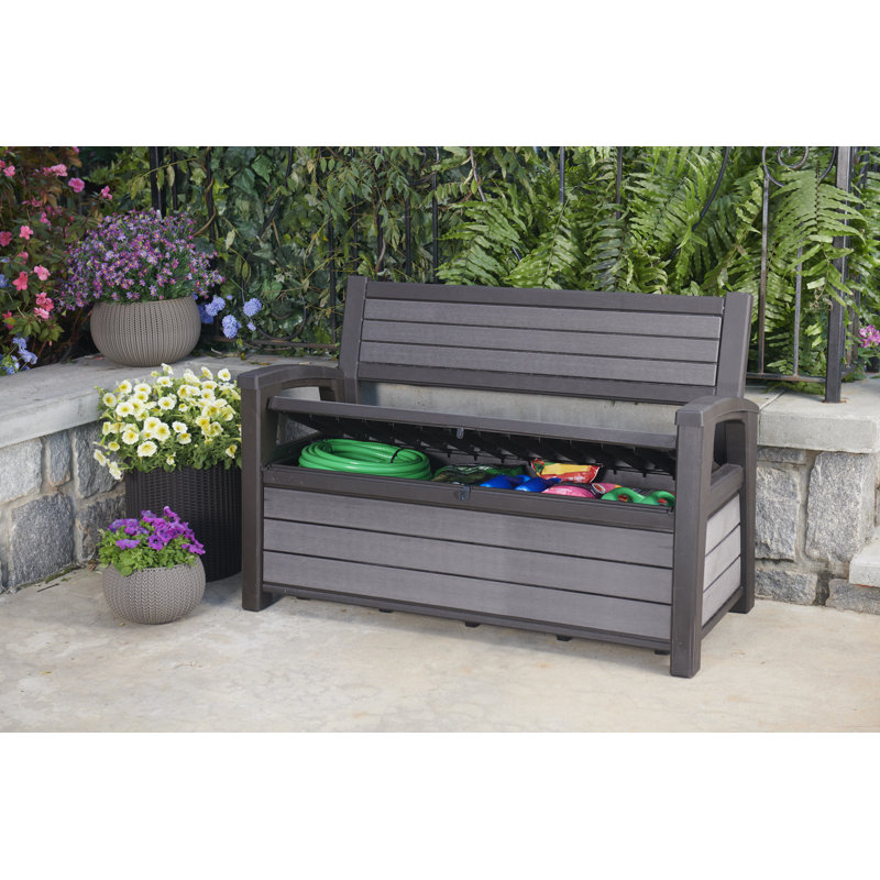 Hudson Brushed Bench with Storage