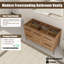 Base de meuble-lavabo simple 48 po Eldrin, armoire de base sans lavabo