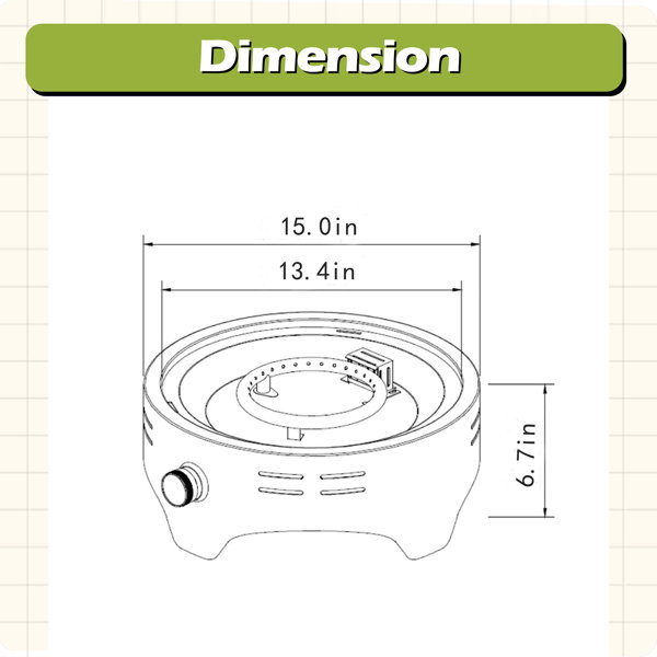 Dimensions du produit