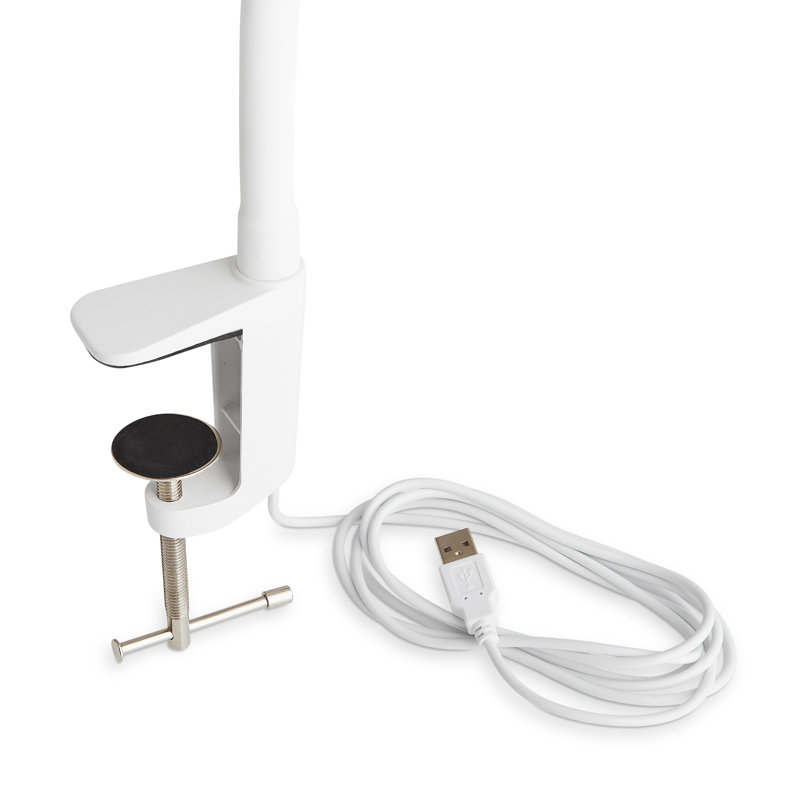 Reliable UberLight Flex 3100TL Led Task Light, Clamp, White