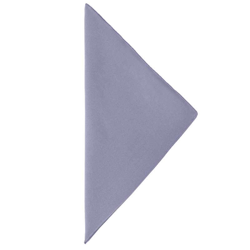 Polyester Square Napkin, Light Purple, 20" x 20"