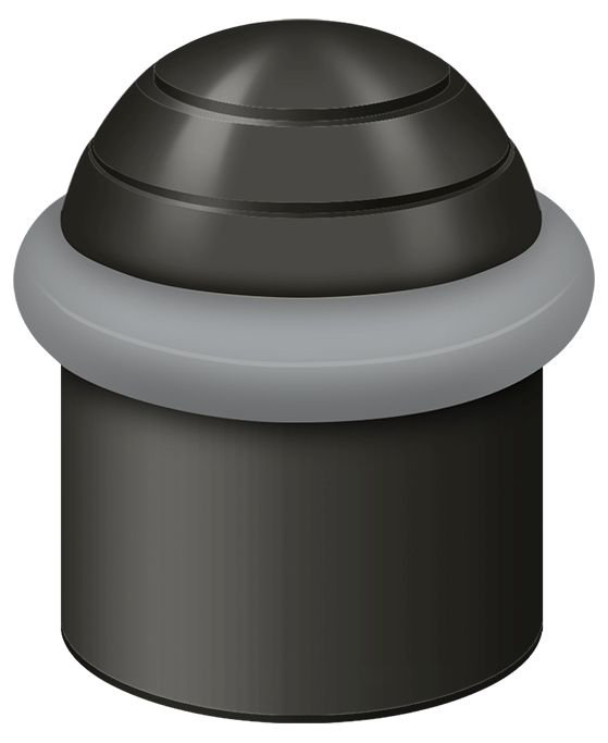 Kick Stop, Polished Chrome, 2.125" H x 1.375" W x 1.375" D