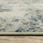 Tapis intérieur beige / bleu sarcelle à motif abstrait Matsumura-395776178