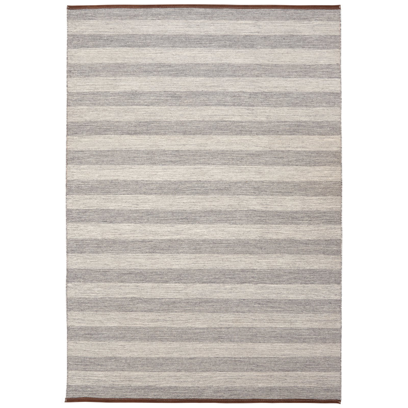 Hopewell Striped Wool Hand Woven Area Rug, Rectangle 170 x 240cm