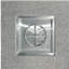 Foyer d'extérieur en béton de 36 po fournissant 45 000 unités thermiques britanniques (BTU) Manhattan ‑ pierres de lave et housse en PVC incluses-392872265-273519990