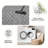 Modern geometric style carpet, washable carpet, suitable for living room, bedroom, kitchen and entrance, soft low-pile floor mat, minimalist abstract design-1162268565