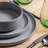 over&back Stackable 12-Piece Semi Hand-Finished Stoneware Dinnerware Set-99305510