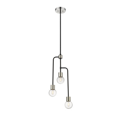 Lustre à niveaux 3 lumières unique Dearing