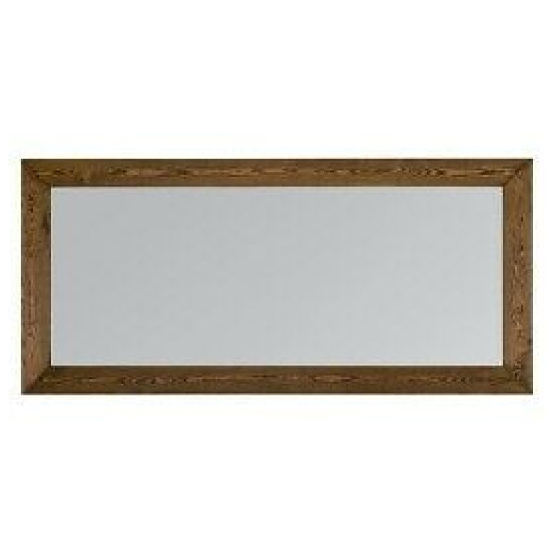 Ayoub Wood Flat Wall Mirror