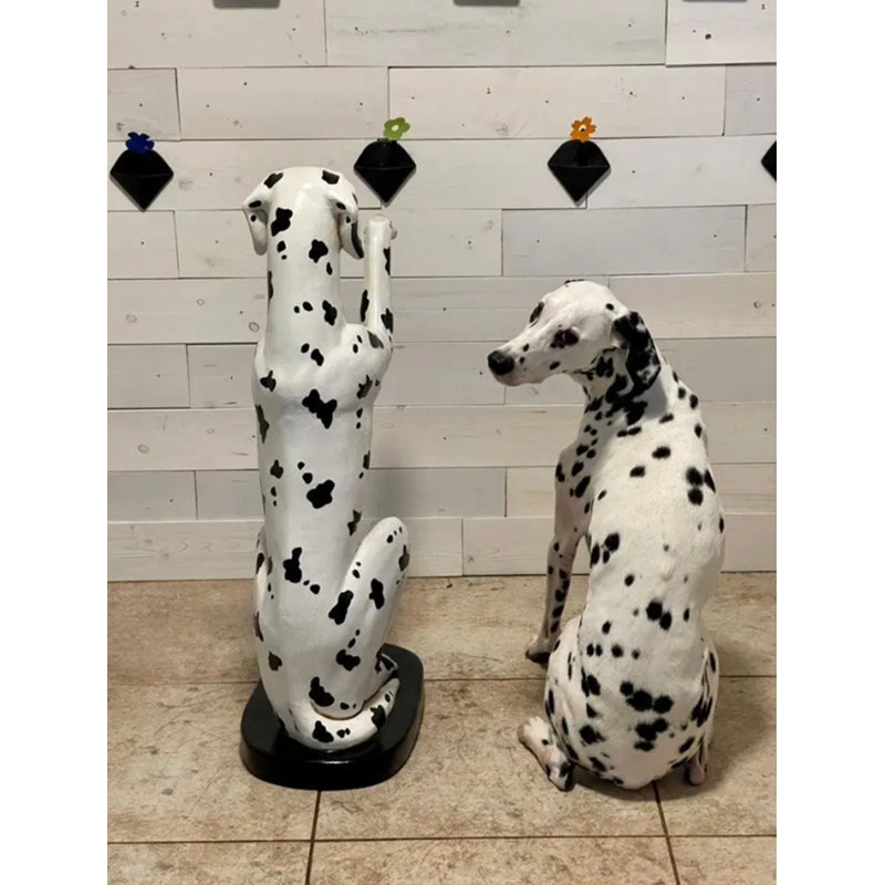Statue de dalmatien majordome