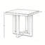 Table de bout contemporaine Luno, noir-129469715