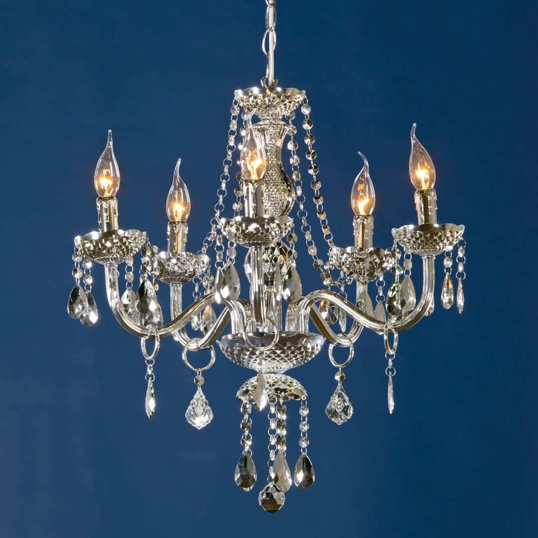 5-Light Candle-Style Chandelier