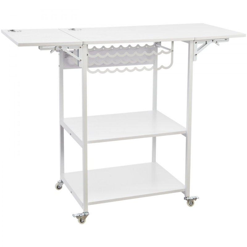 Table de pressage à chaud mobile à 3 niveaux Sunee, Blanc