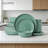 Alofmo Colorful Star 24 Piece Stoneware Dinnerware Set, Service For 8-760508427