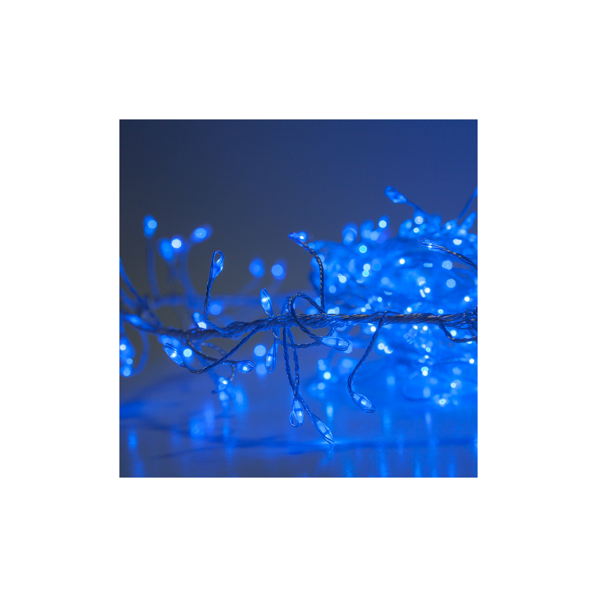 96'' LED String Lights, Blue