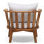 Chaise de patio avec coussins Cherri