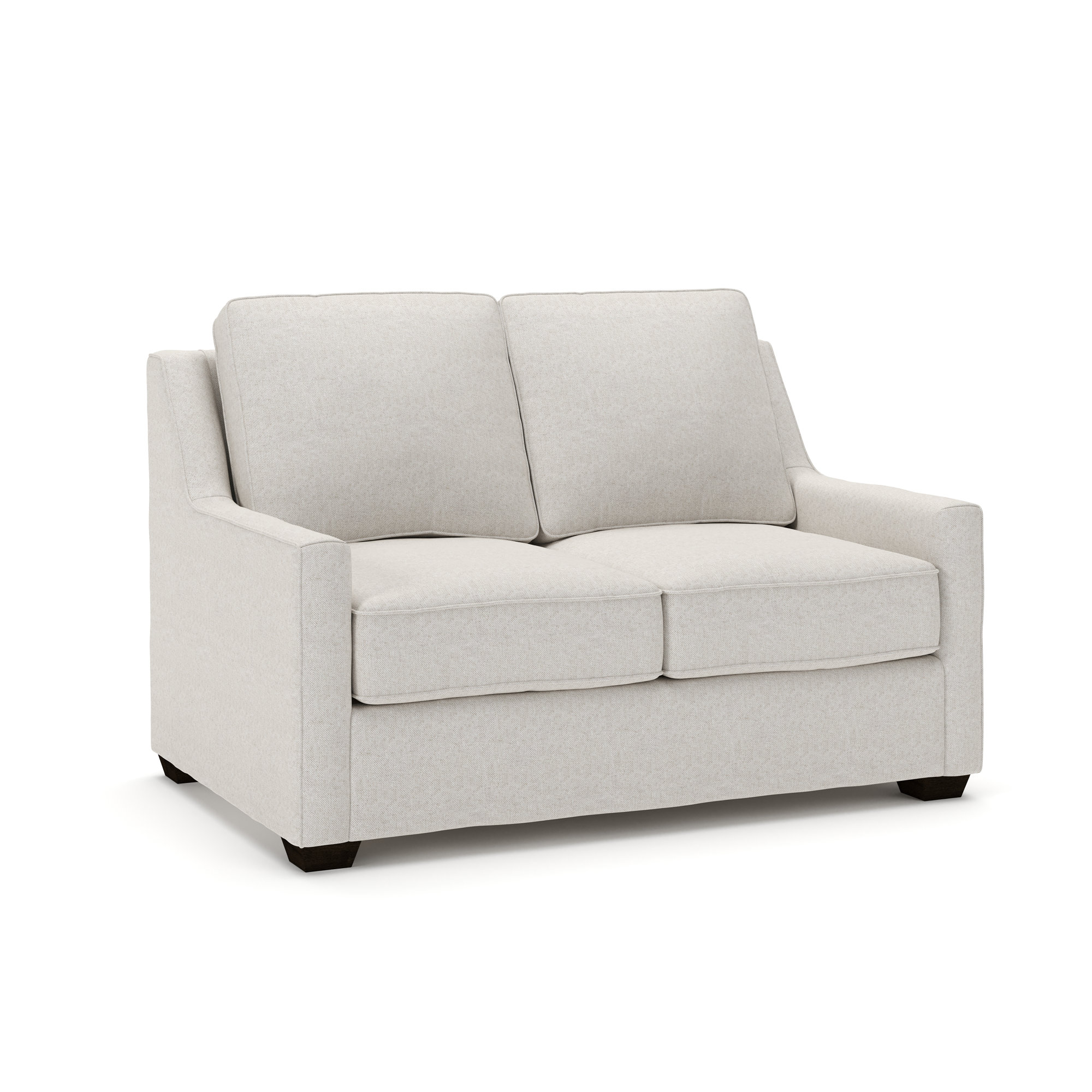 Gemi 56.5'' Upholstered Loveseat, Macarena Beige