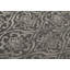 Jakat Wool Damask Area Rug in Gray