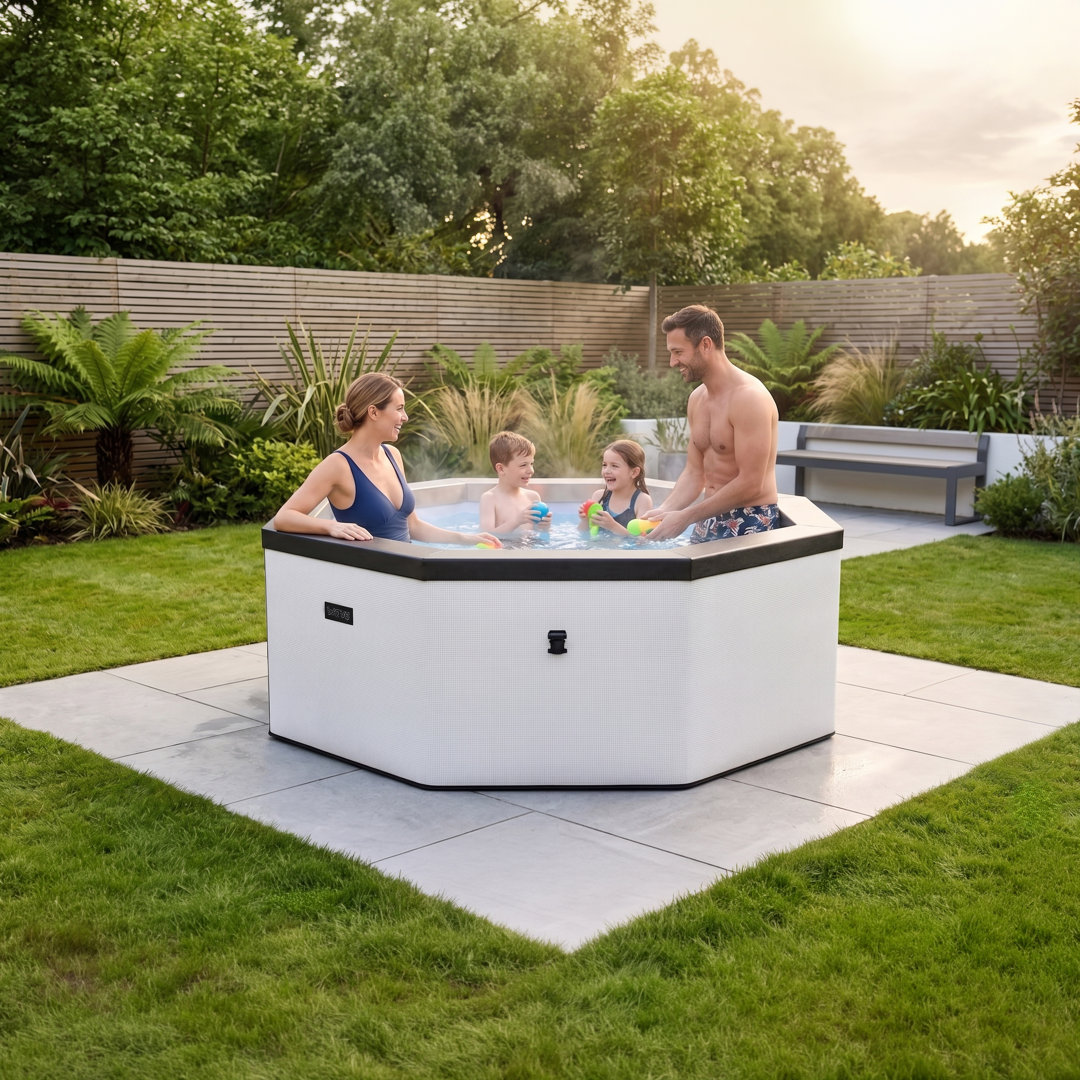 Wave Como Eco Foam Smart Hot Tub - Pebble White - Image 6