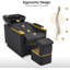 Fauteuil station shampooing en similicuir