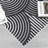 Machine Washable Area Rugs 5x7 Modern Abstract Lines Large Rug for Bedroom Low Pile Soft Non-Slip Throw Mat Rainbow Thin Nursery Carpets for Living Room Laundry Room Black-1311308882-1311308883